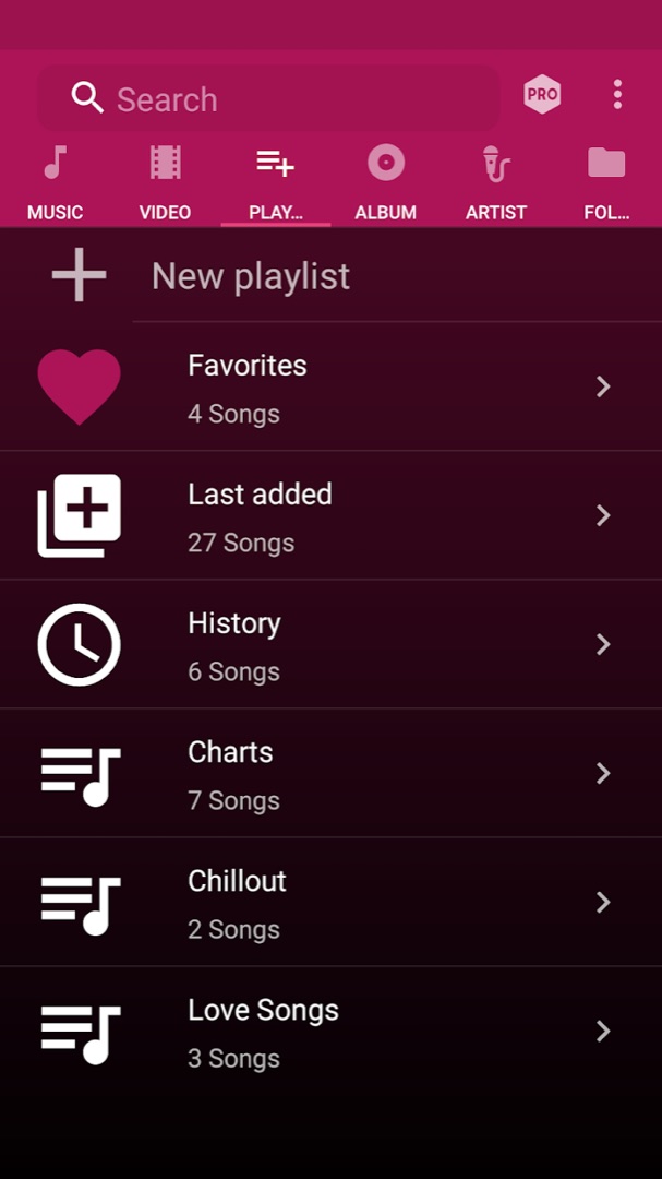 Playlists